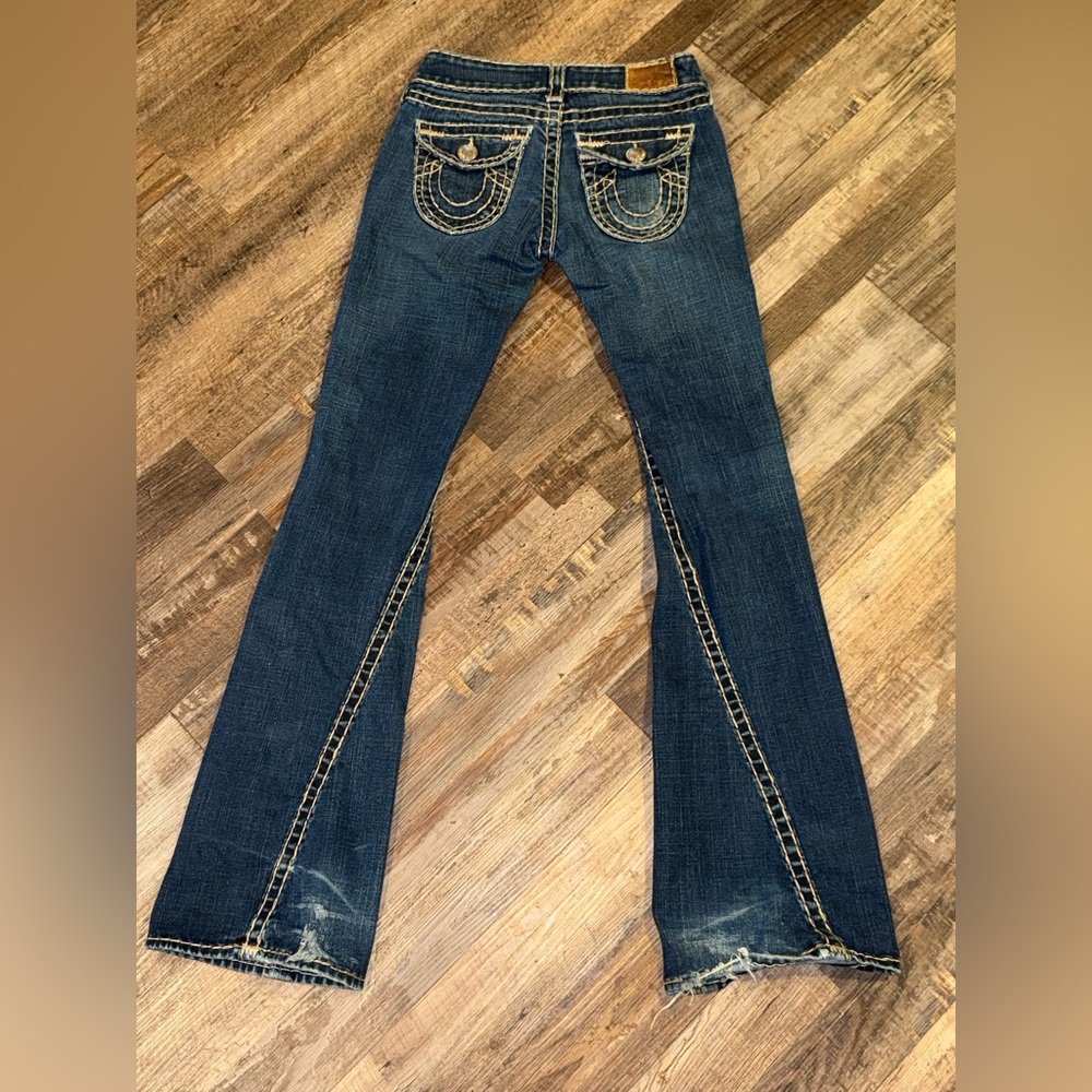 True Religion Dark Blue Flare Jeans